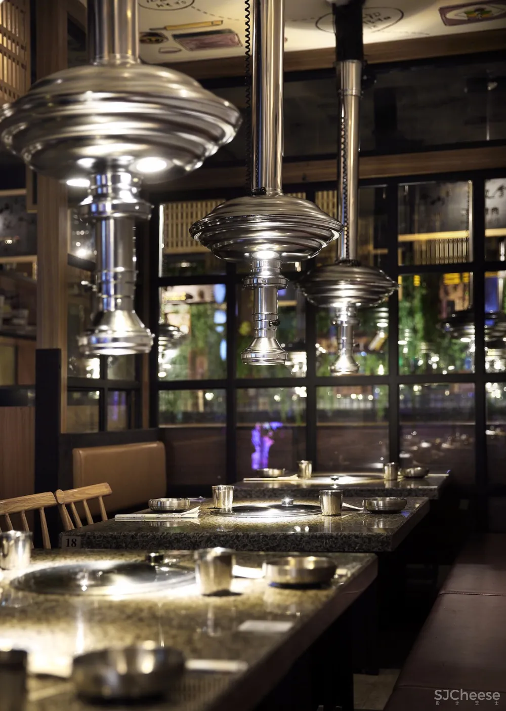 餐饮空间【餐饮空间设计】艺鼎设计新作:汉拿山韩式烤肉