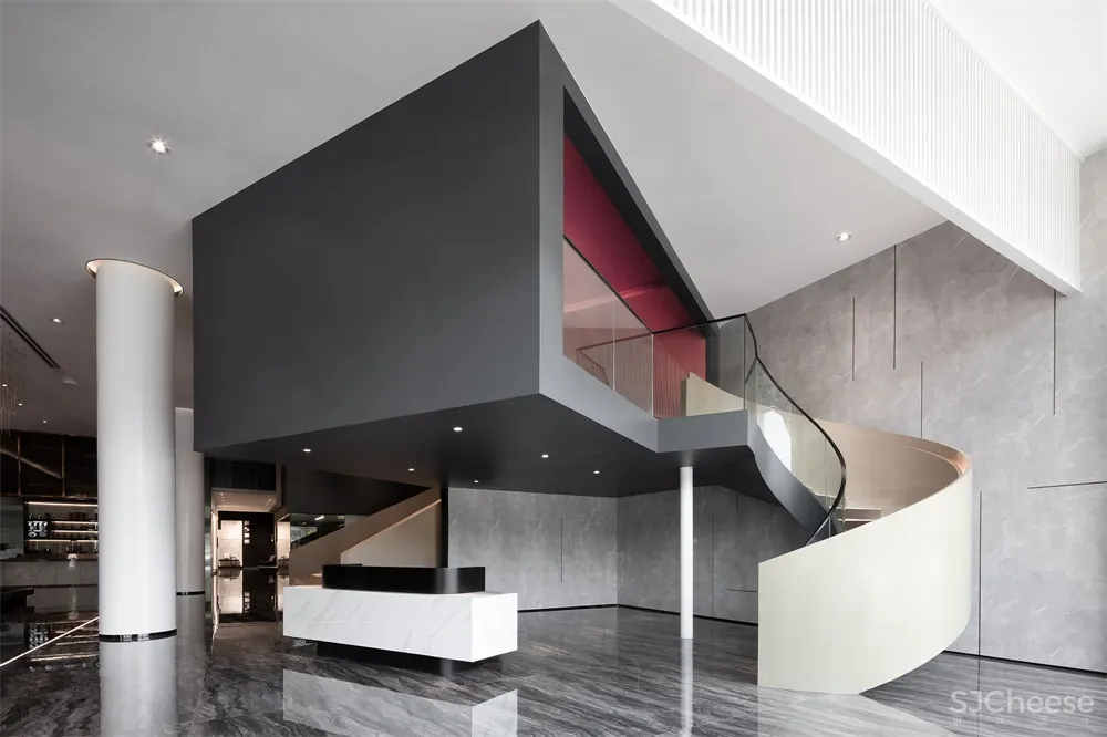 拓维设计 | 恒福陶瓷总部展厅–光影艺境