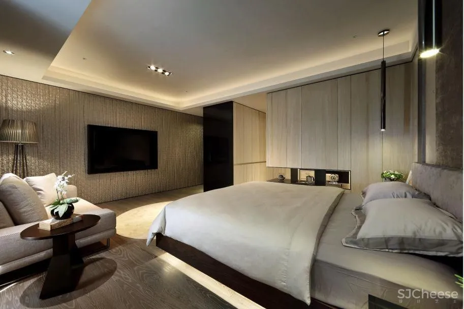 330㎡内敛豪宅设计,跳脱制式风格框架,拎着皮箱就入住!