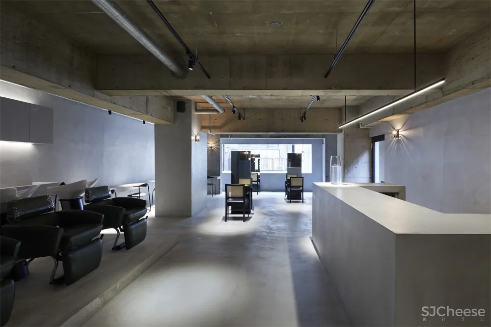 Airhouse l 日本Rire极简主义理发店