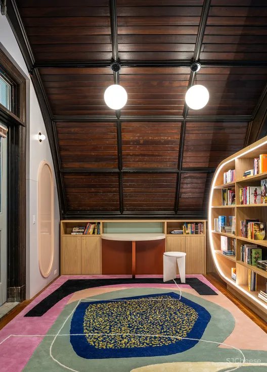Children’s Library at Concourse House Michael K. Chen Architecture