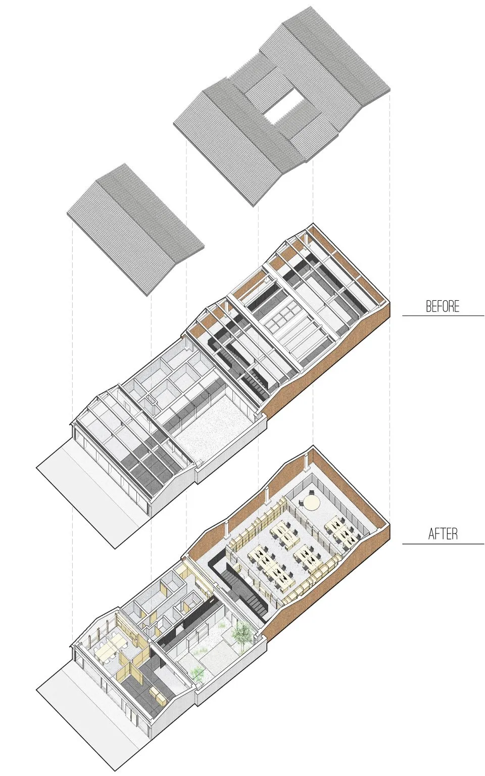 PAGEONE 胡同中的办公室 即作建筑