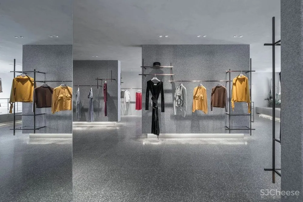 高级灰打造的商业空间,震撼灵魂的美