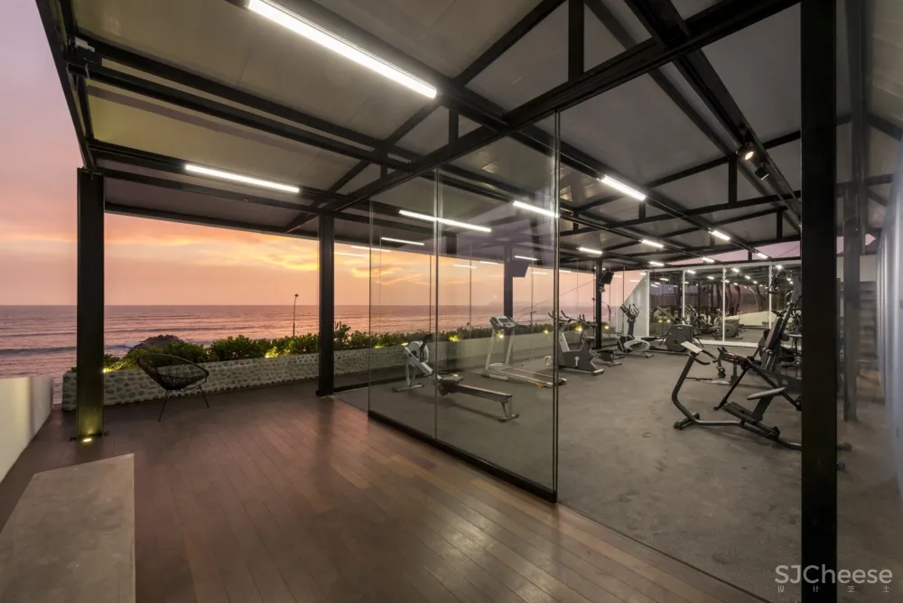 Pacífico Sur Club Nikolas Briceño arquitecto