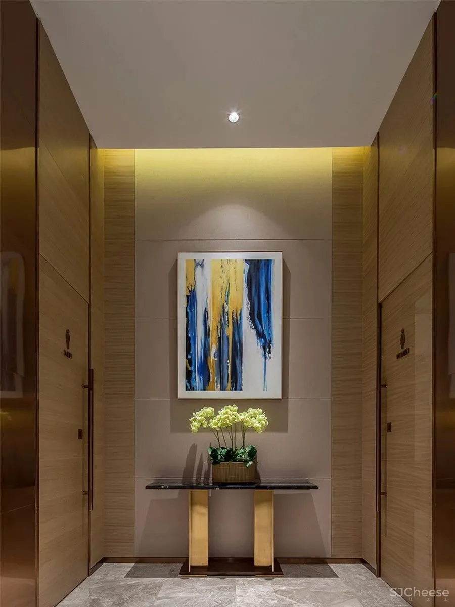 【觉度设计】1300平方米营销中心 | 冷抽象中的感性空间!