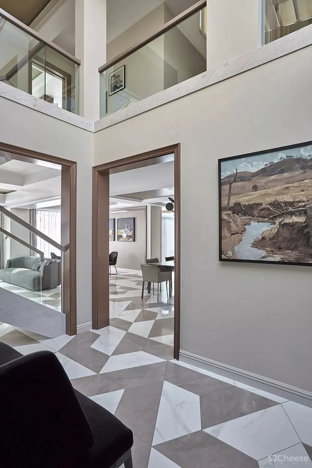 【叶永志新作】360㎡ 现代轻奢文艺家装设计方案 首