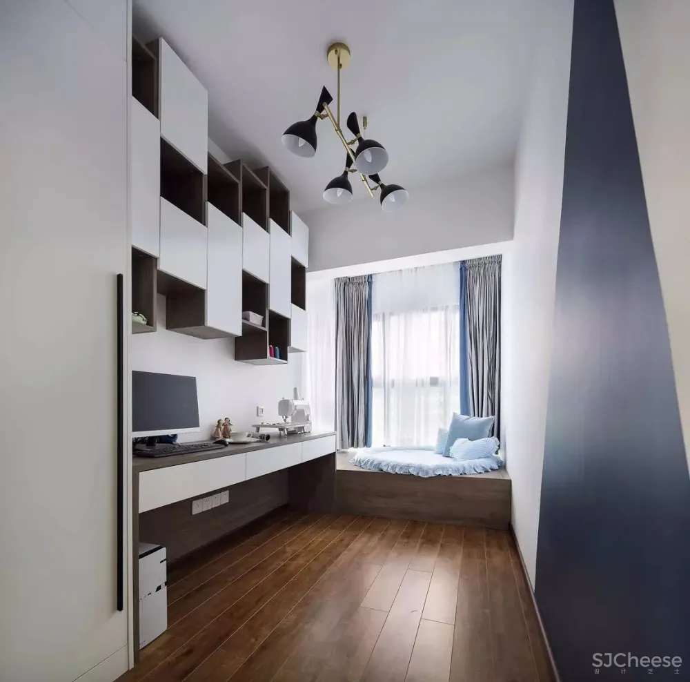 【漾设计】120平米禅意现代风格为设计主题 首