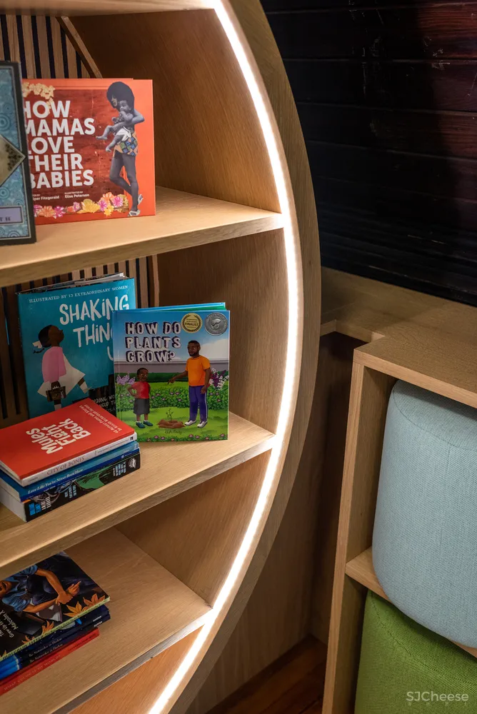 Children’s Library at Concourse House Michael K. Chen Architecture