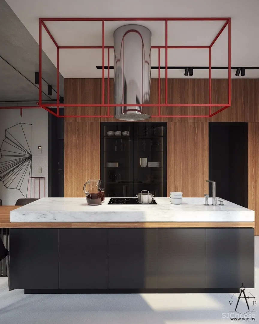 124㎡明斯克暖色调公寓 | VAE设计