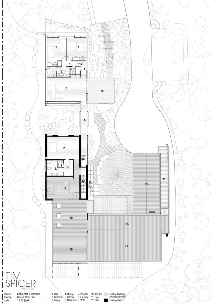 Tim Spicer Architects | 澳大利亚花园别墅Shoreham House