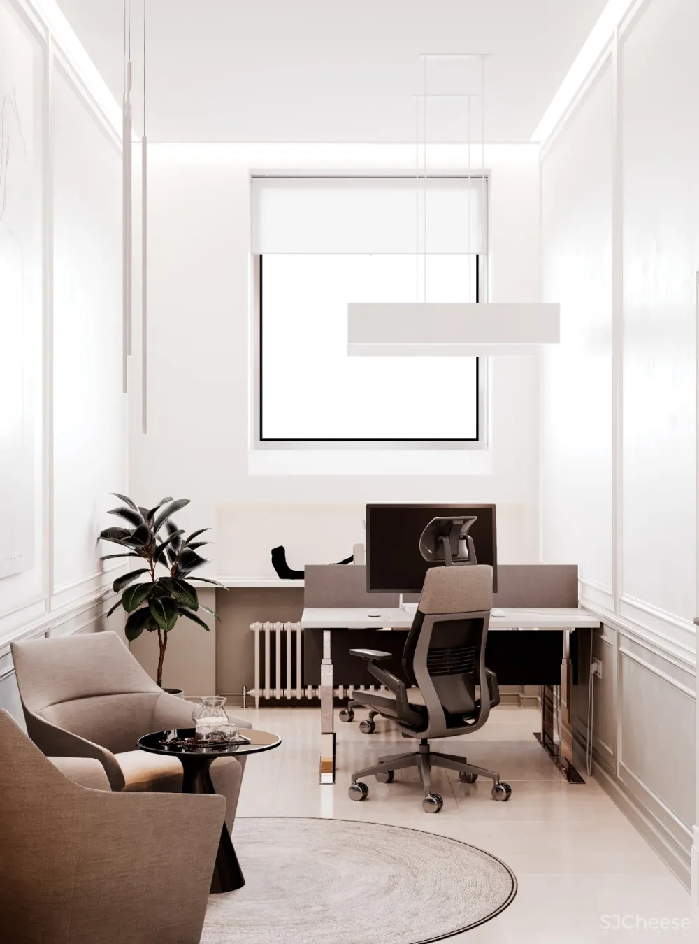 Simone MAHLER 立陶宛美容沙龙 Soffit Interiors