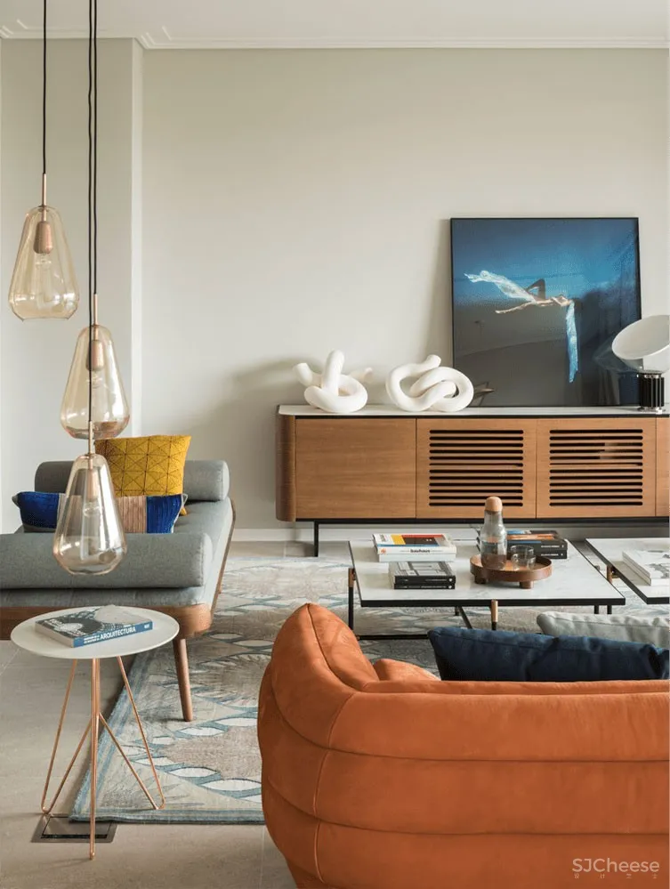 复古与未来，巴塞罗那混搭风时尚公寓