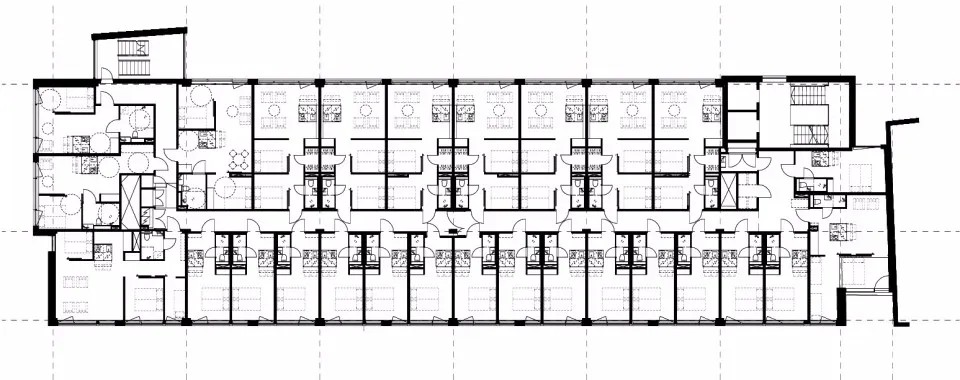 公寓式酒店为住户提供各种风格的客房空间 | Studio Puisto