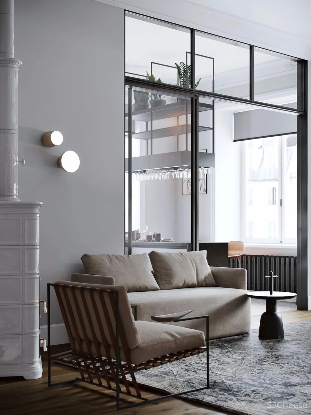 130㎡ 现代简约设计，这样布局空间大一倍 首