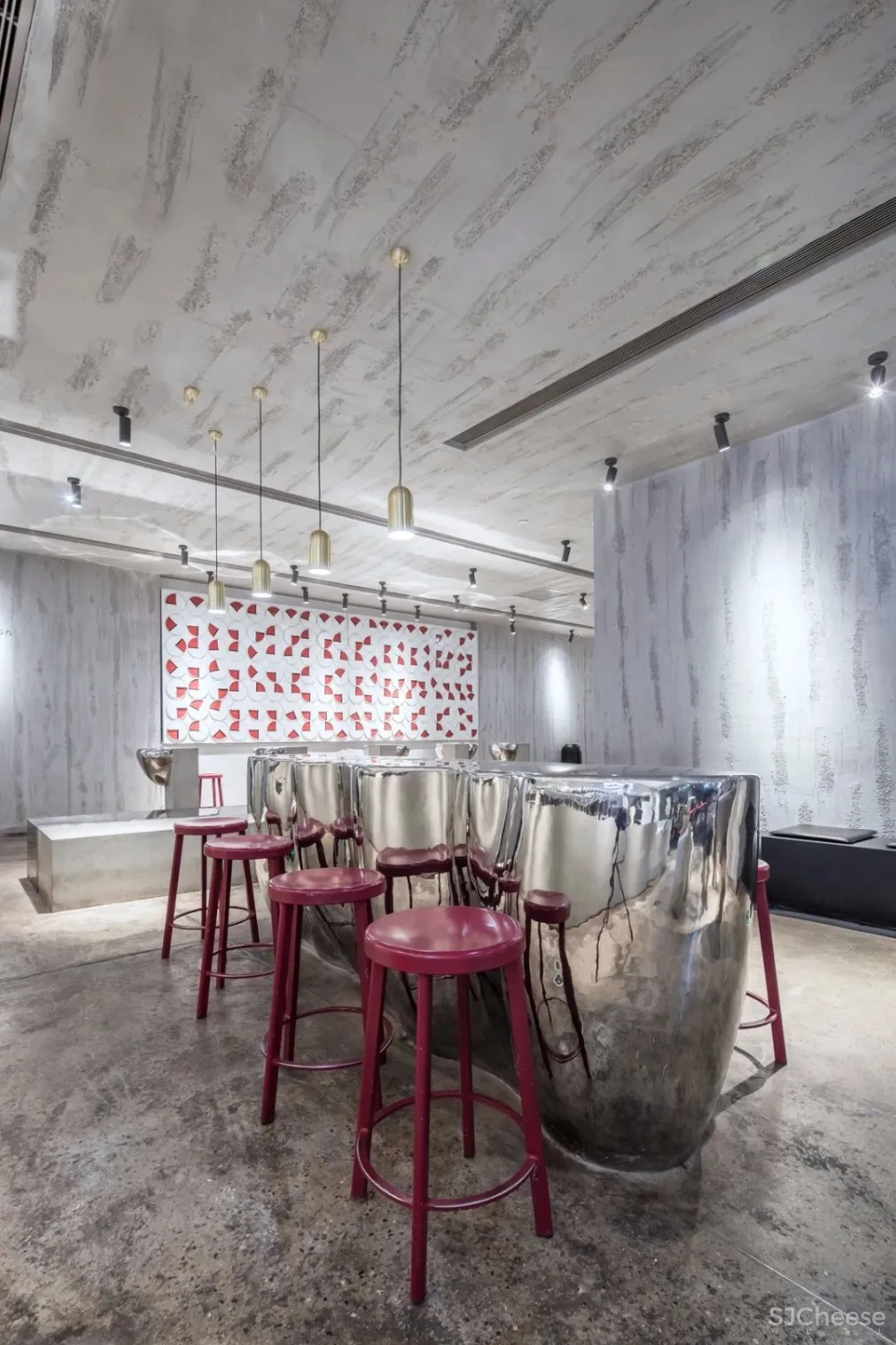 网红奶茶店设计丨向十六朝古都致敬