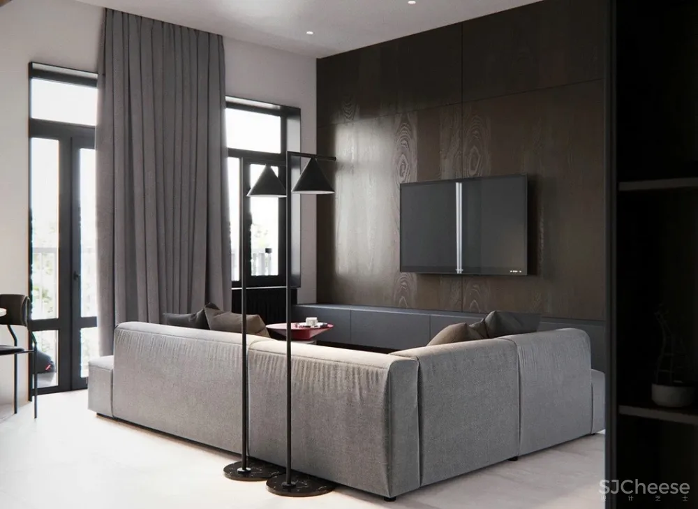 高级灰+红色,彰显个性的豪奢风范!