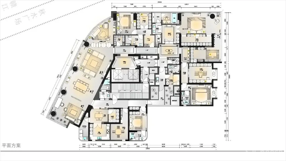 【爱特大观新作】 580㎡超大江景房，独享喧嚣城市中的醉美之境！