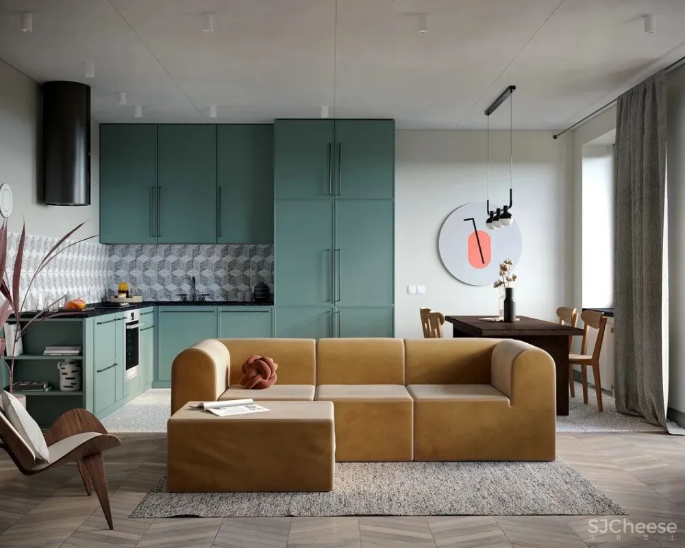 这样的个性公寓设计，才够腔调！ 首