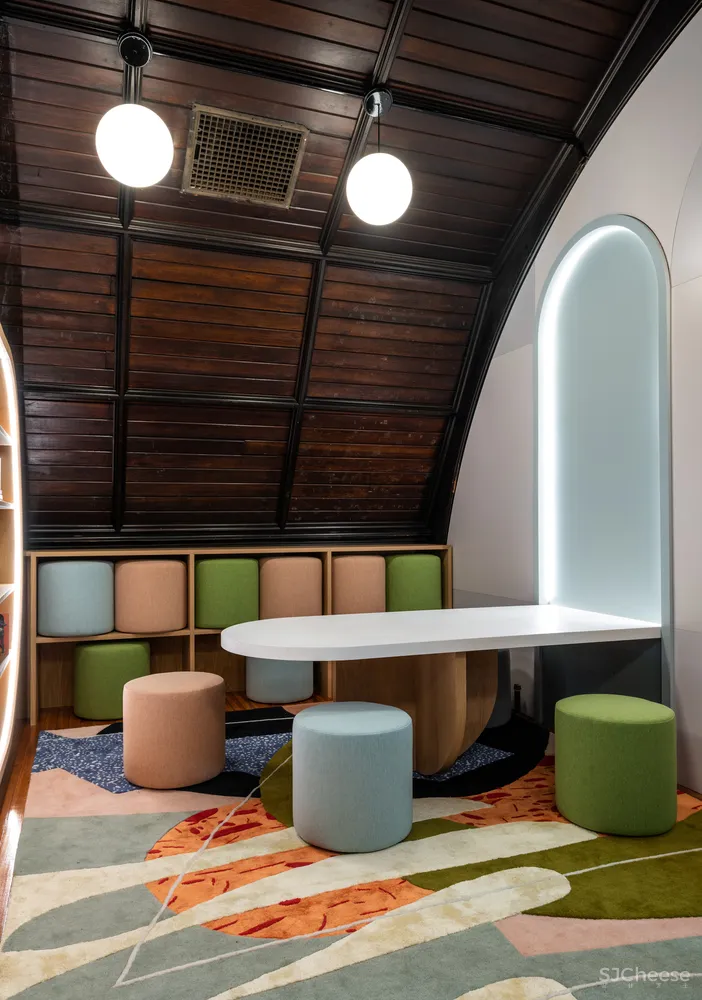 Children’s Library at Concourse House Michael K. Chen Architecture