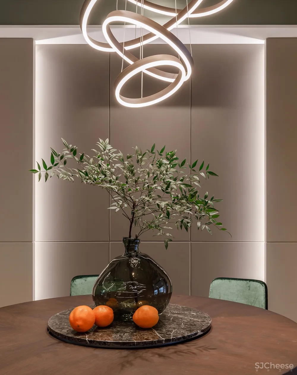 光影·Blues——350㎡南京颐和南园联排别墅