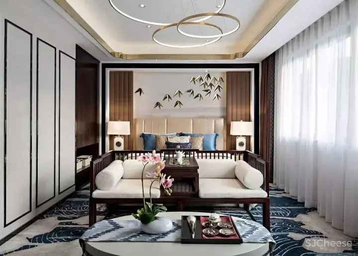 当代文仕的雅舍情怀，福州碧桂园贵安府别墅 方黄设计