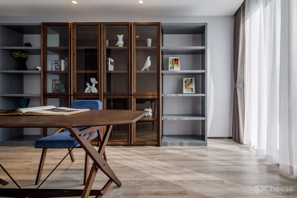 光影·Blues——350㎡南京颐和南园联排别墅