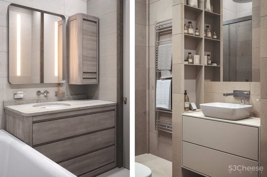 粗犷木纹感厨房！乌克兰82.5㎡木质系双人公寓 | CONCEPTVISION