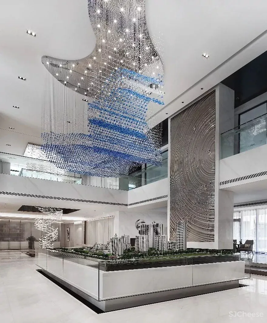 长春云湖府邸售楼处 | 骏地设计