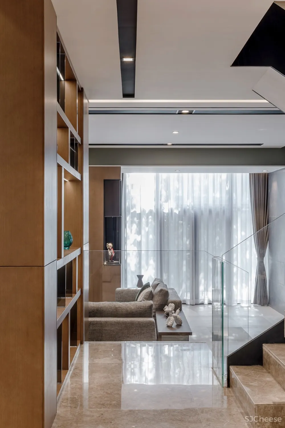 350M²联排别墅具高质感和舒适感的生活空间,体现了一种“平静的奢华”