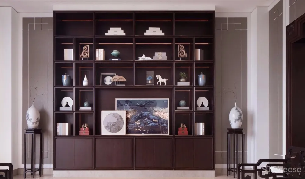 中西圆融，和合相生 | 汕头龙光碧海阳光V1别墅样板间