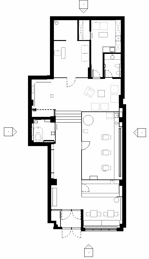 明斯克 BARBER&CO 美发店 | Zrobym Architects 首