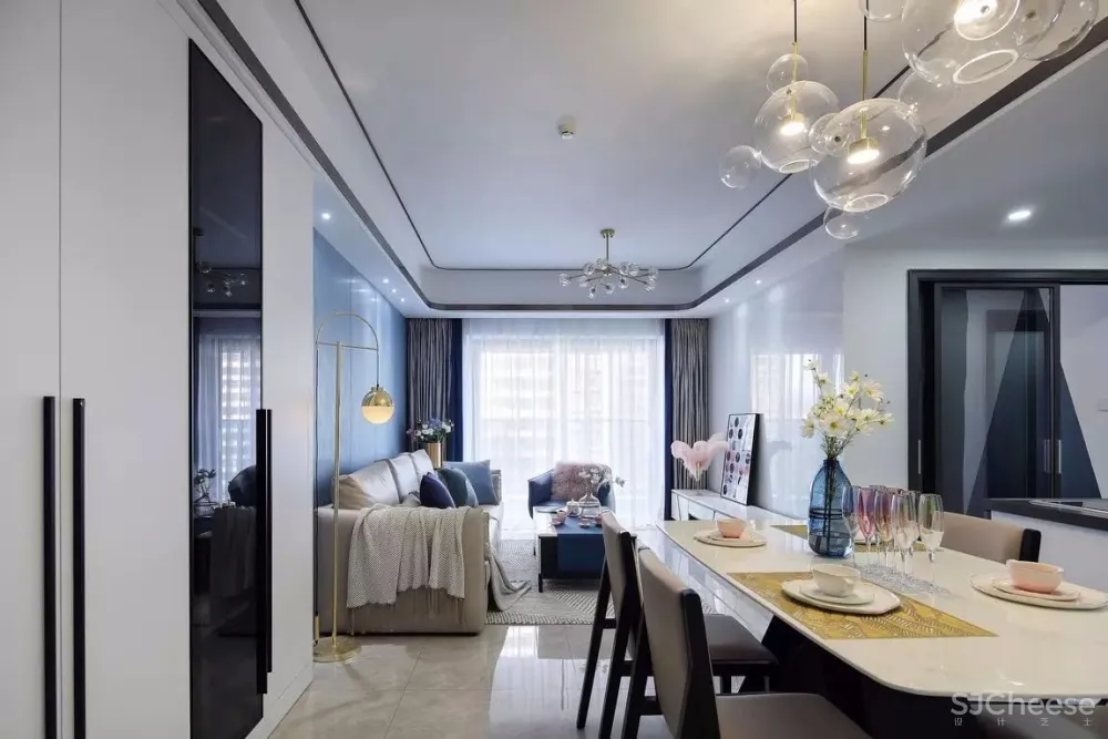 【漾设计】120平米禅意现代风格为设计主题 首