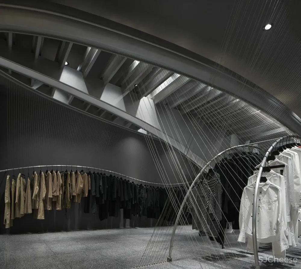 高级灰打造的商业空间,震撼灵魂的美