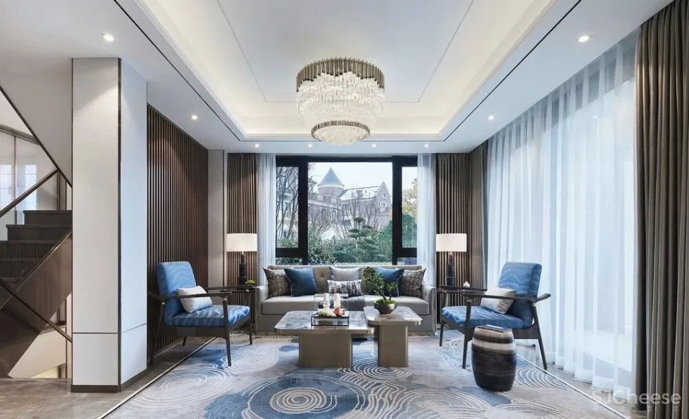 273㎡新中式别墅/竟然可以这么美