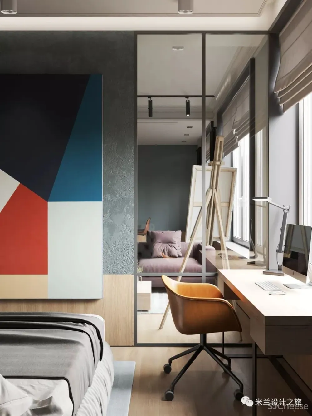 66㎡莫兰迪配色，有颜有格调 ​！