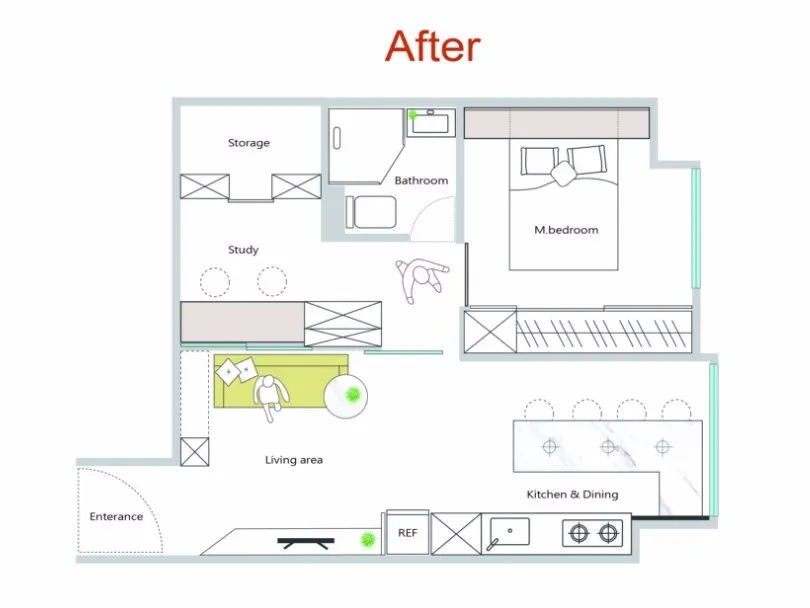 台湾小户型装修设计，超惊艳!