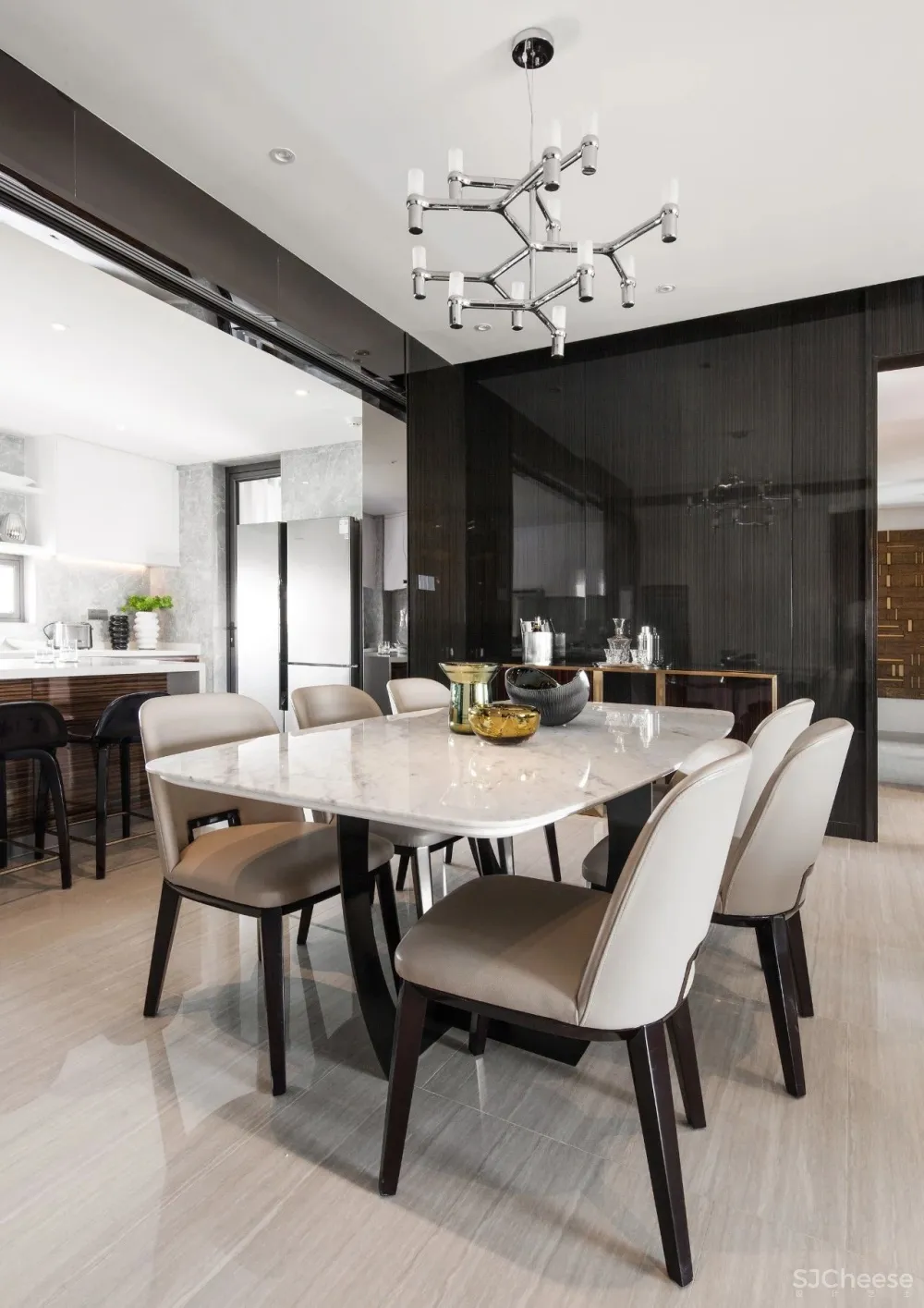 天艺陈设 | 克制的优雅:长沙颐德公馆样板房软装设计系列