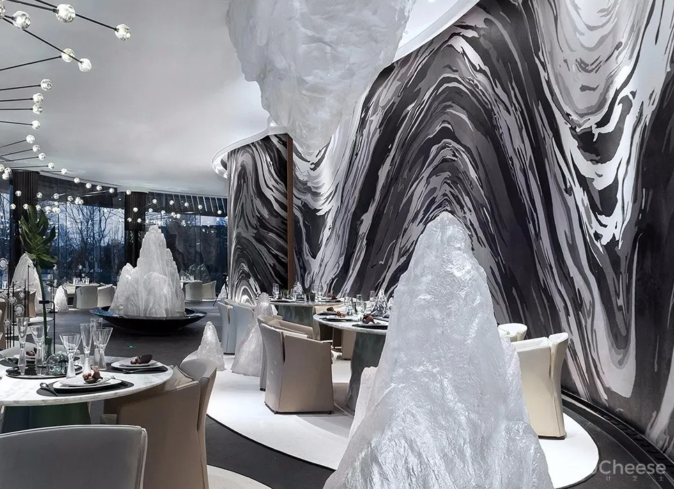 【新作】GBD杜文彪设计 | 寻仙踪影 翡翠山晓售楼部