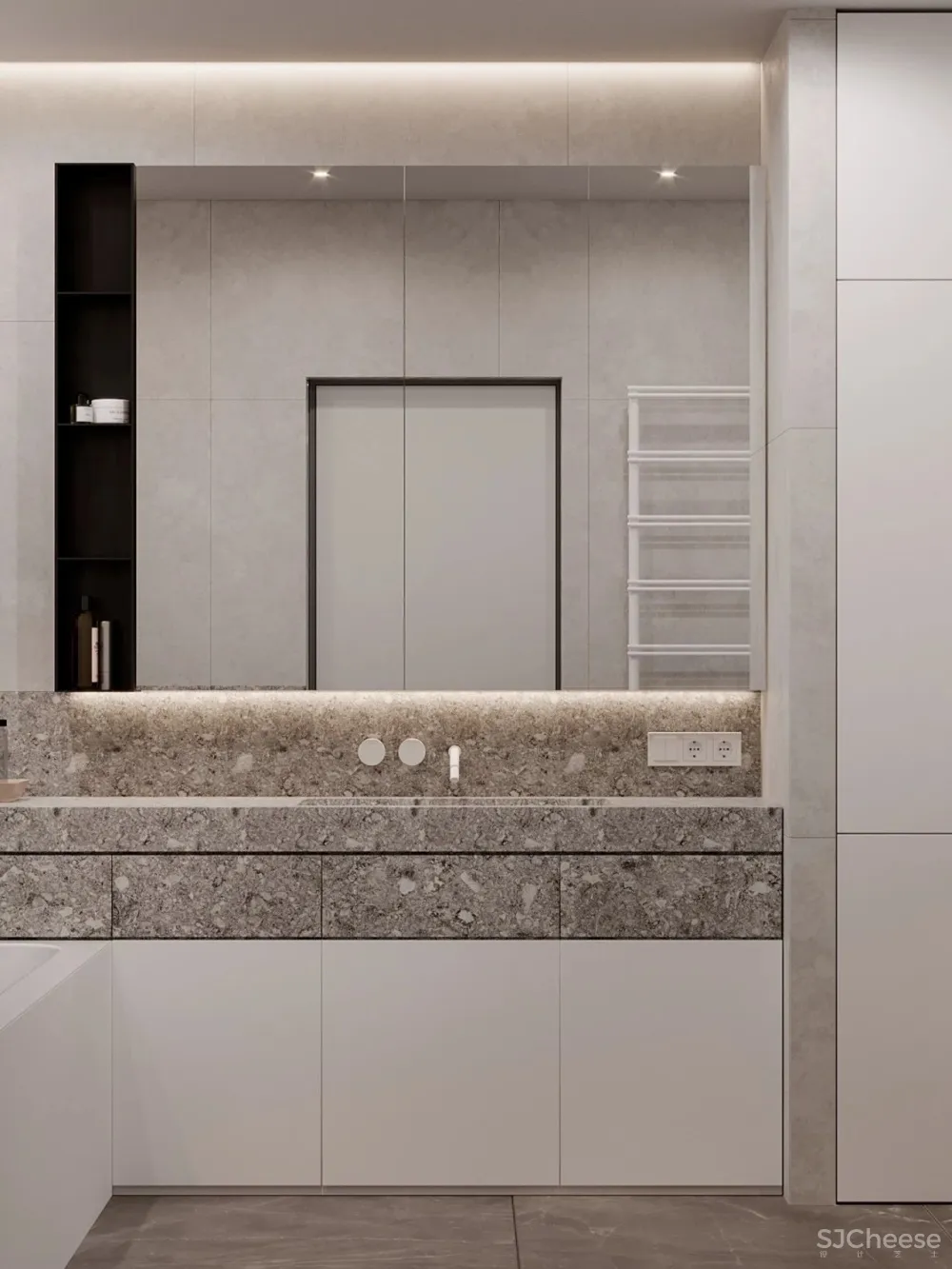 130 ㎡ 的四口之家，感受去繁化简之美！ 首