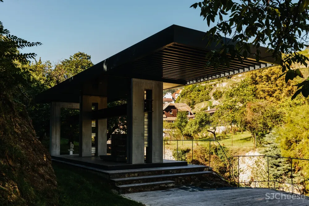 Tzou Lubroth Architekten | 多瑙河神秘的葡萄酒庄