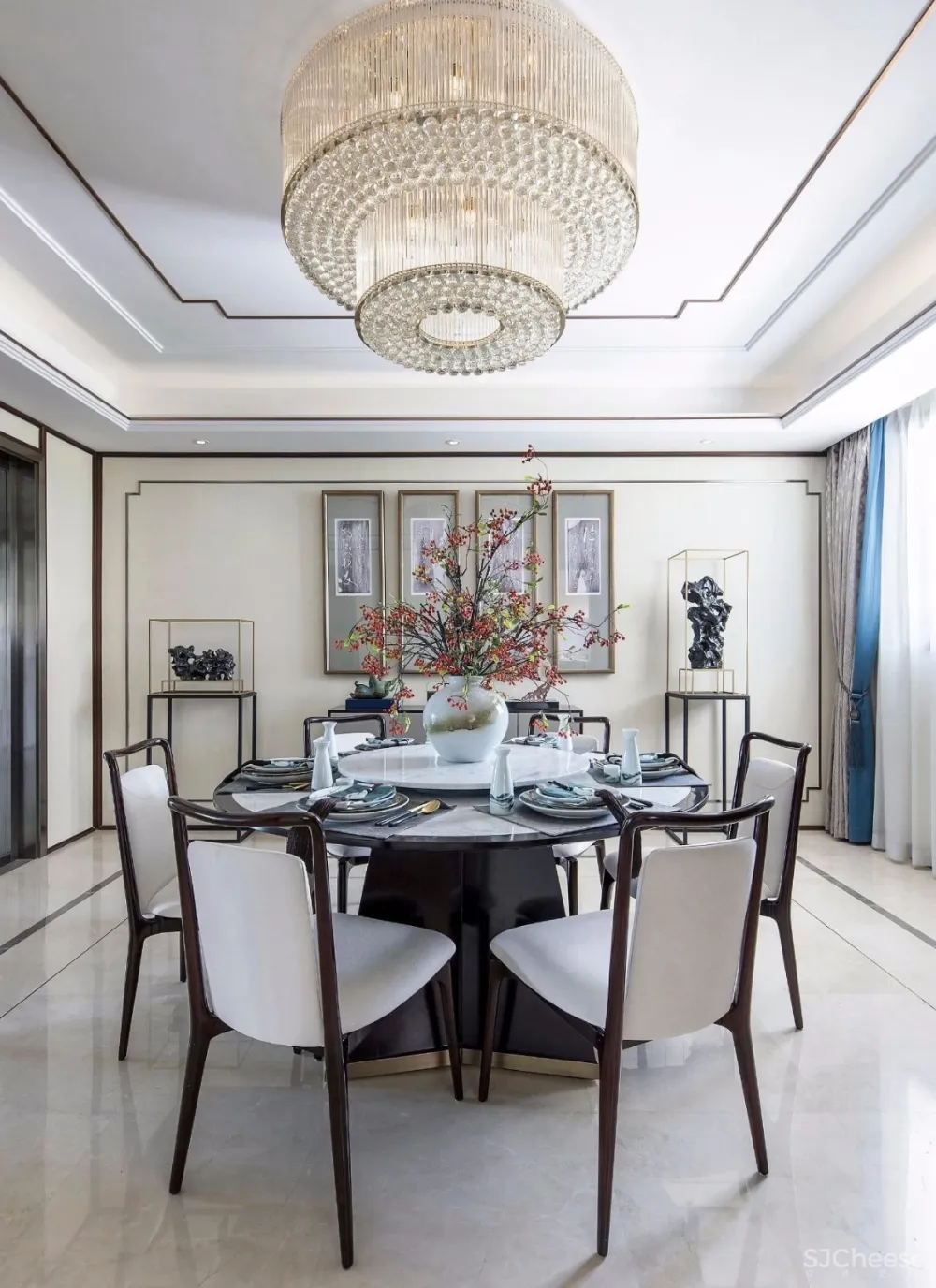 【香港方黄设计新作】重庆中海峰墅：闲雅清旷丨当代文仕精神家园