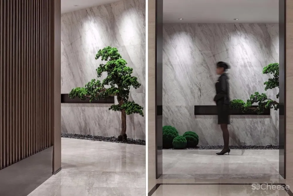 【觉度空间最新力作】以“林”为魂的营销中心 | 诗意栖居与纯粹抽象