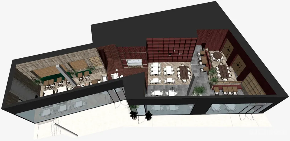 New York Burger餐厅，纽约 / Proyecto Singular 首