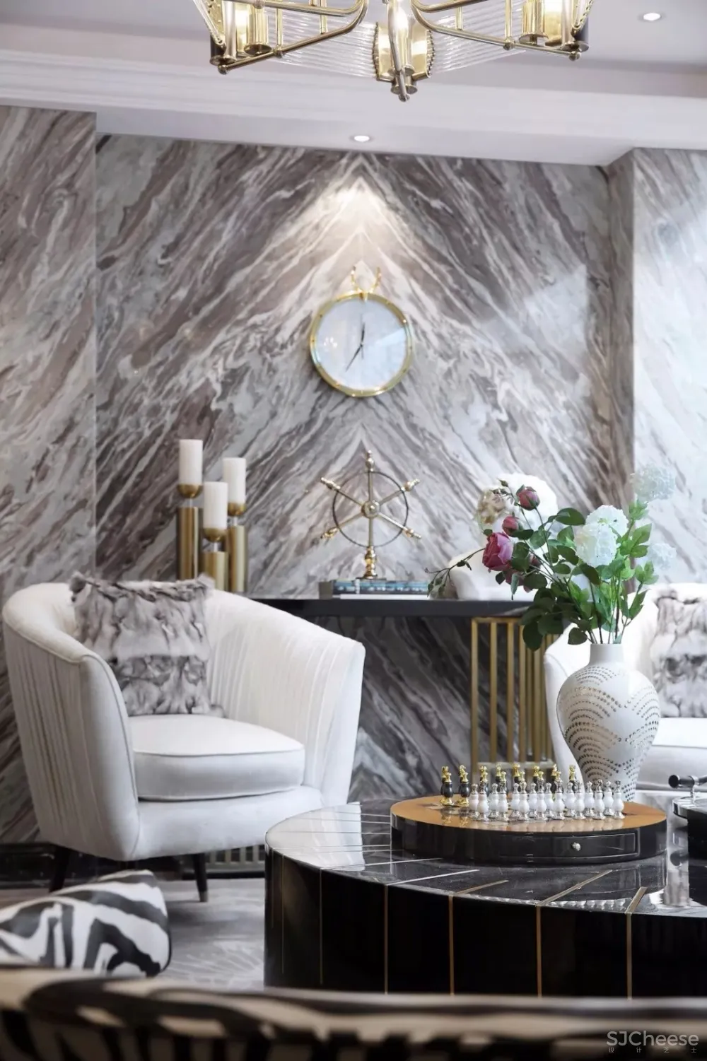 丁香紫浪漫色调的样板间设计丨每一寸空间都动人心扉