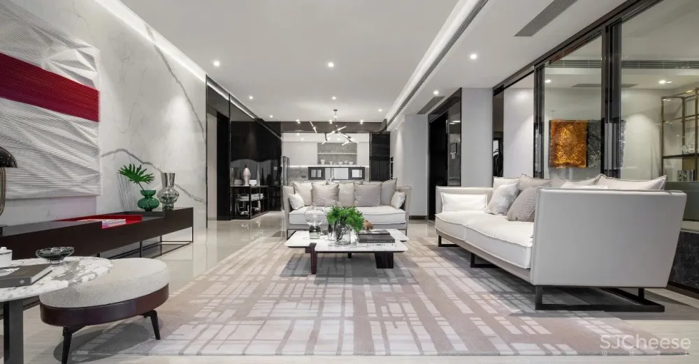 天艺陈设 | 克制的优雅：长沙颐德公馆样板房软装设计系列