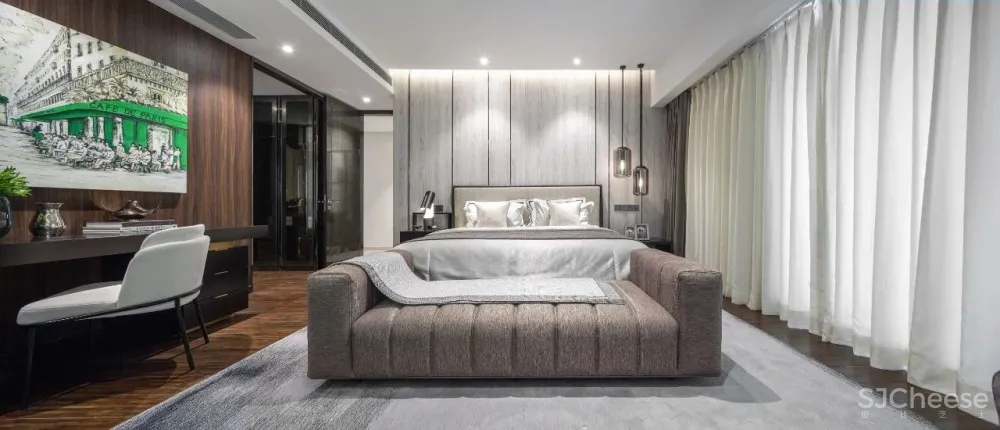 天艺陈设 | 克制的优雅：长沙颐德公馆样板房软装设计系列