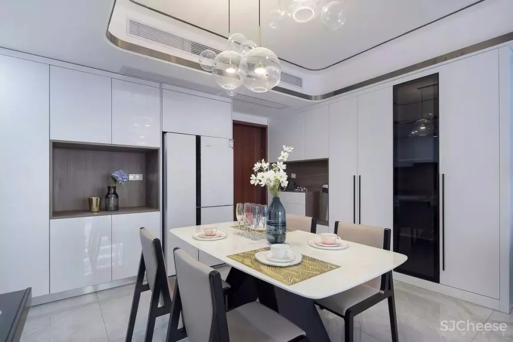 【漾设计】120平米禅意现代风格为设计主题 首