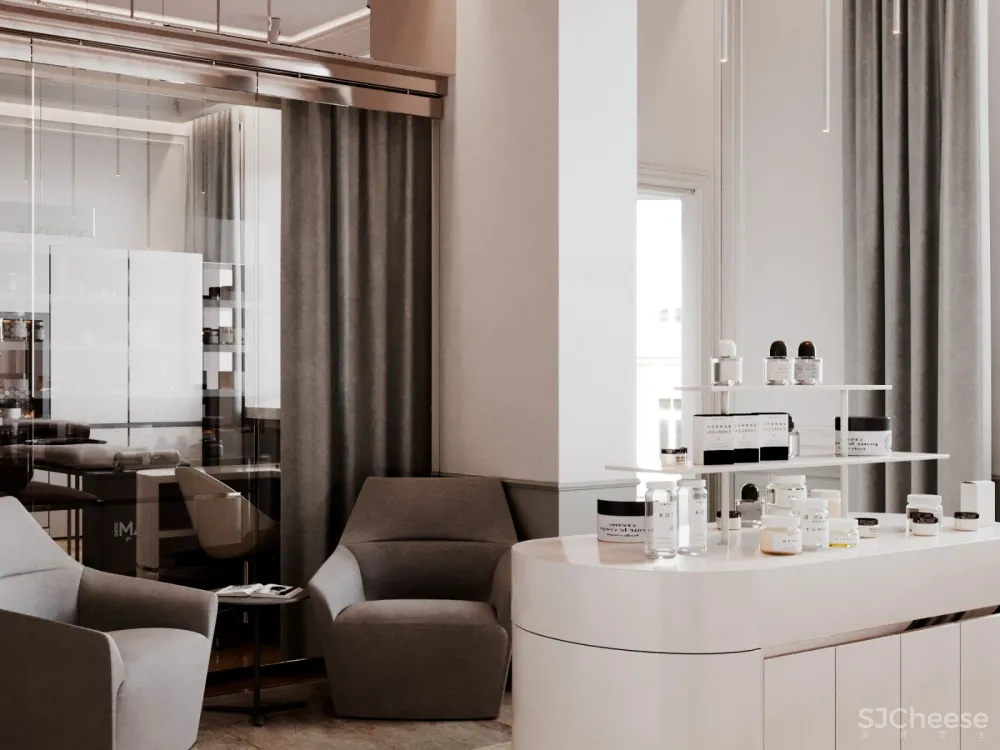 Simone MAHLER 立陶宛美容沙龙 Soffit Interiors