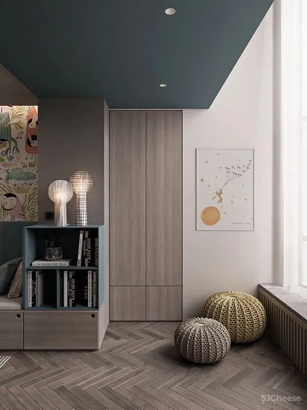 130 ㎡ 的四口之家，感受去繁化简之美！ 首