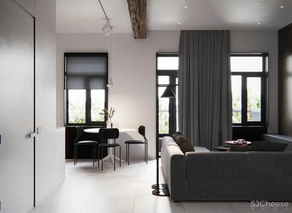 高级灰+红色,彰显个性的豪奢风范!